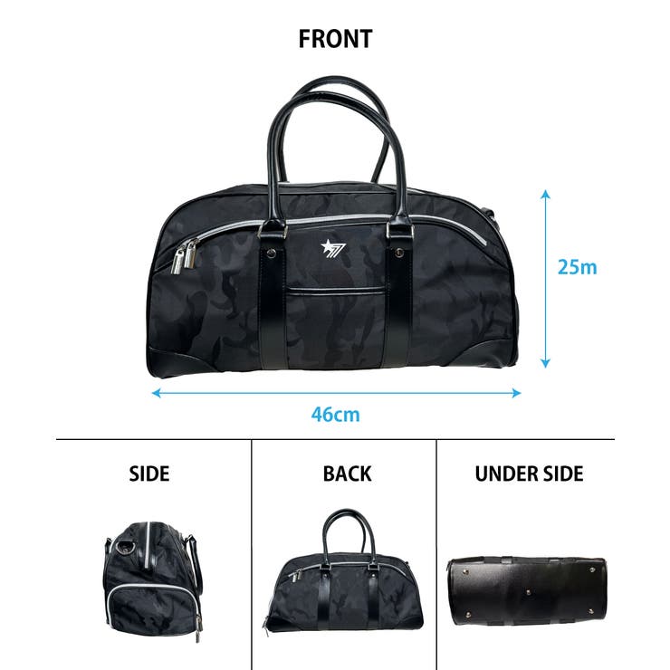 カモフラ柄ボストンBAG | ENJOUEMEN | 詳細画像3 