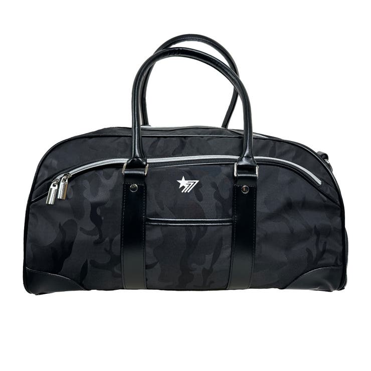 ブラック | カモフラ柄ボストンBAG | ENJOUEMEN
