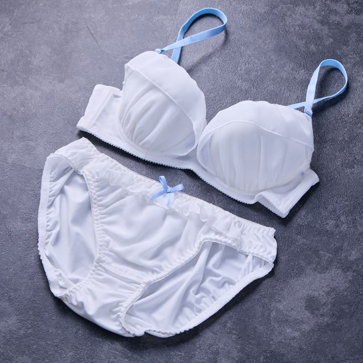 オフホワイト | ジョーゼットフリルブラセット | Dolce FIora