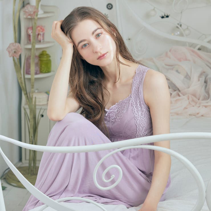 モーヴピンク | プリンセスナイトブラワンピース | Dolce FIora