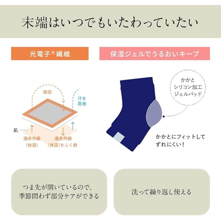 かかとソックス | eume | 詳細画像3 