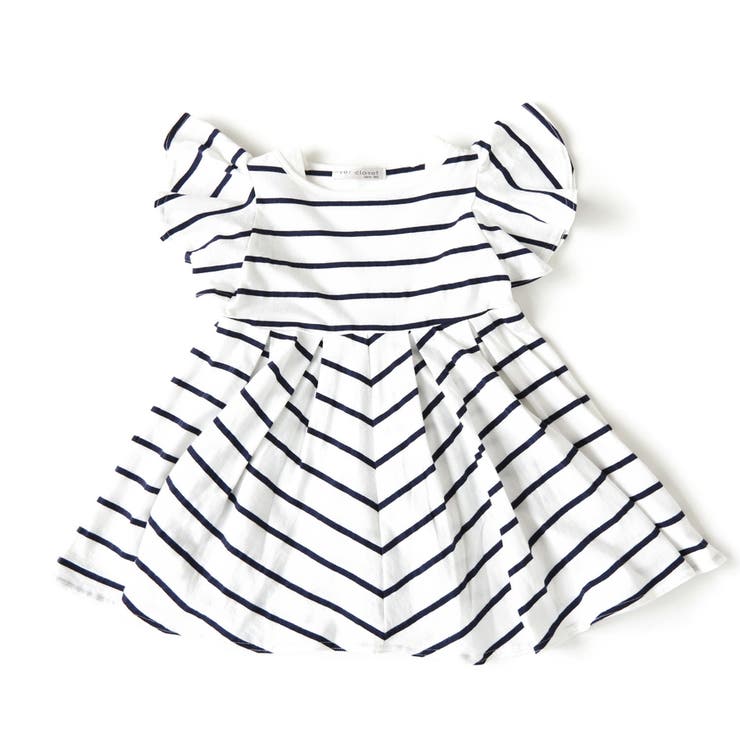 ネイビーボーダー | 子供服 女の子 夏服 | ever closet