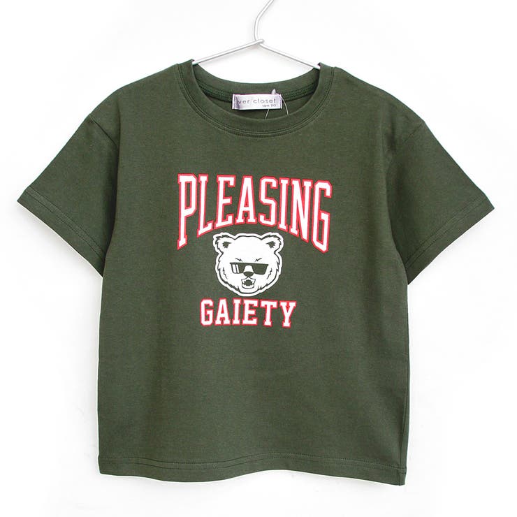 I.グリーン | ＼プリント半袖Tシャツ 子供服 女の子 | ever closet