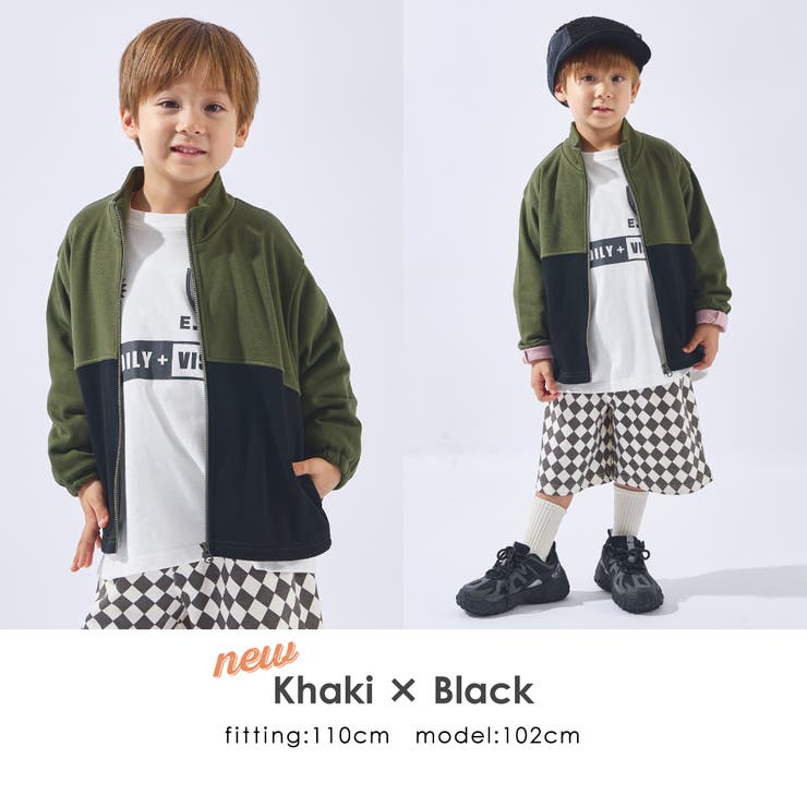 裏起毛 ブルゾン キッズ | ever closet | 詳細画像15 