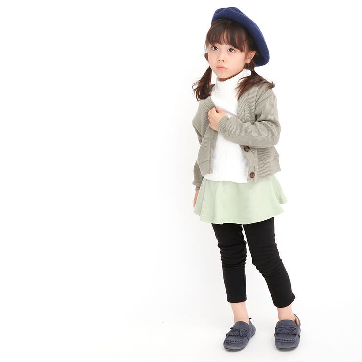 はまたろー　新品　未使用　ESSENTIALS キッズ　裏起毛　110cm 裏起毛ハートロゴプリントショートトレーナー トップス あったか