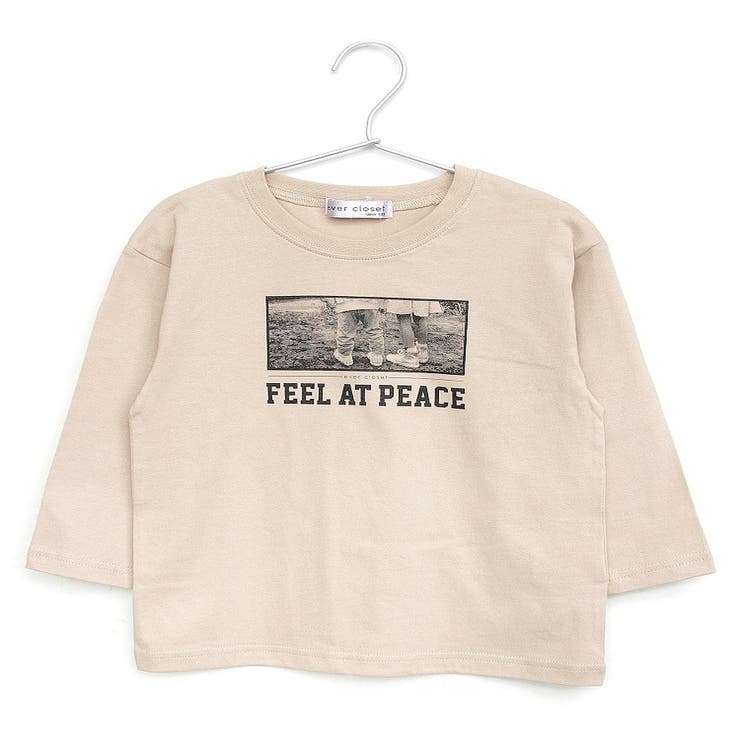 C.ベージュ | 長袖 長袖tシャツ ベビー | ever closet