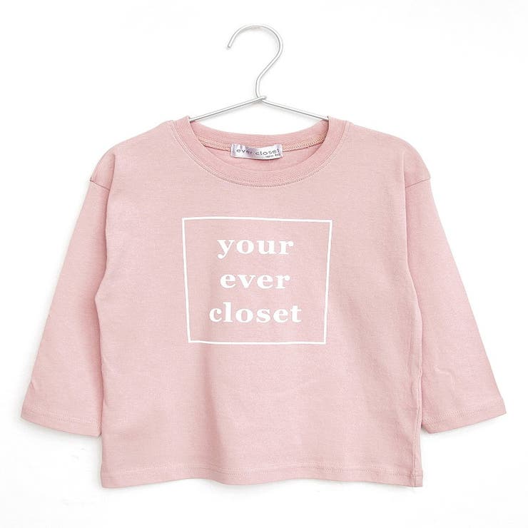 F.ピンク | 長袖 長袖tシャツ ベビー | ever closet