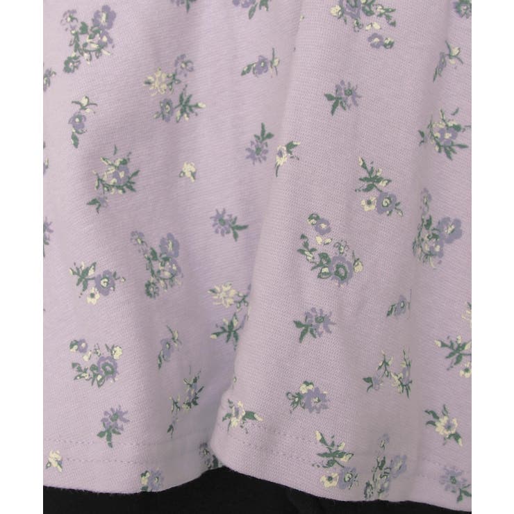 H.ラベンダー | ＼ストレッチ総柄スカッツ スカッツ evercloset | ever closet