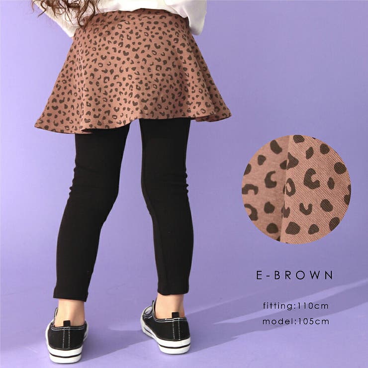 ストレッチ総柄スカッツ スカッツ evercloset[品番：MRHK0000002