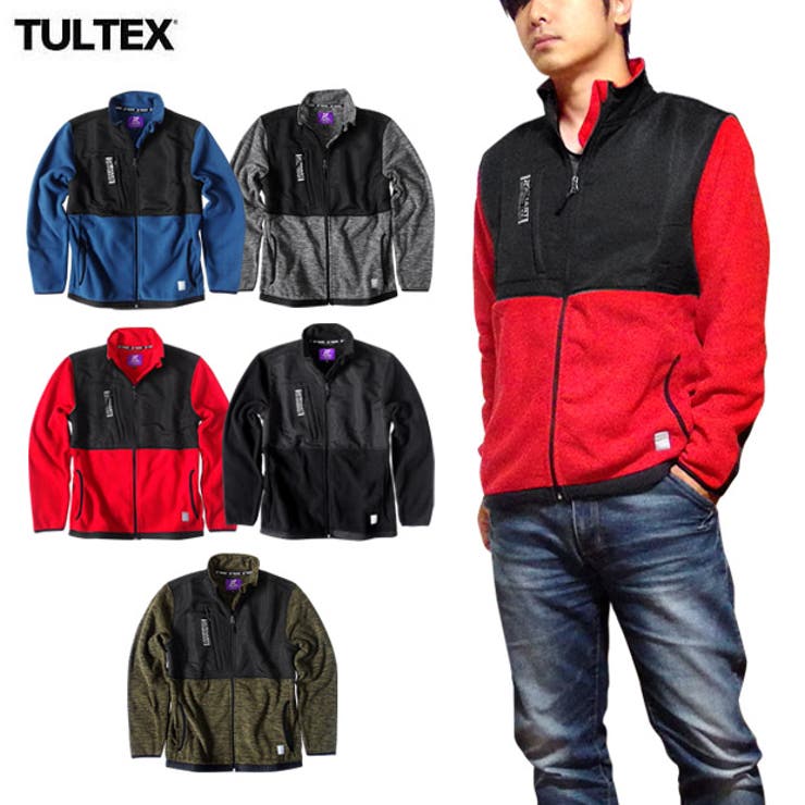 TULTEX フリースジャケット メンズ
