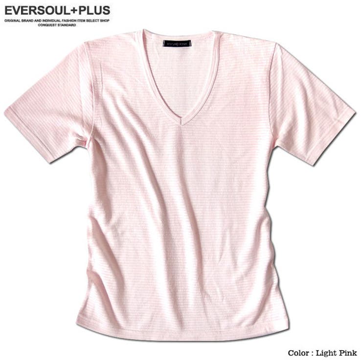 Vネック Tシャツ 半袖 品番 Eu Eversoul エバーソウル のメンズファッション通販 Shoplist ショップリスト