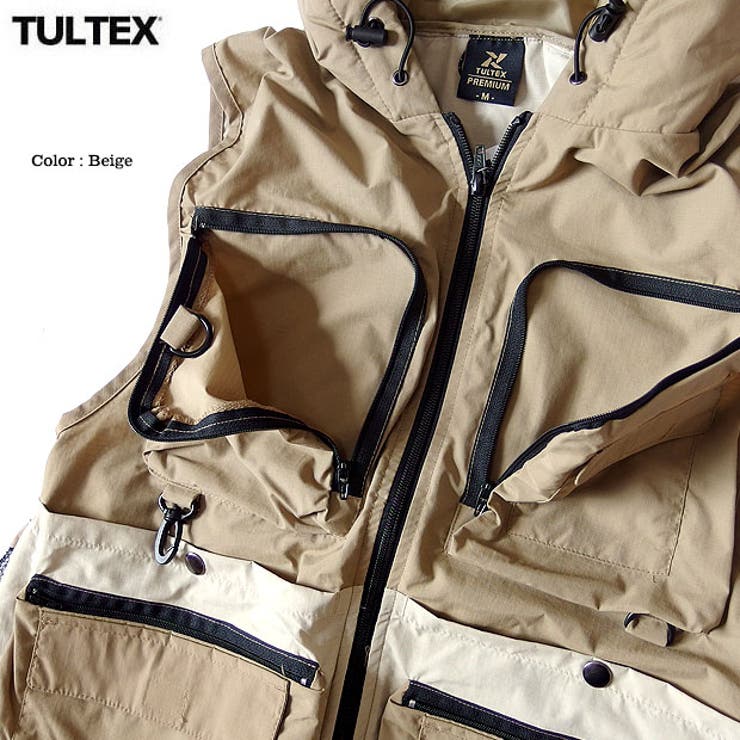 TULTEX フード付きベスト - 通販 - guianegro.com.br