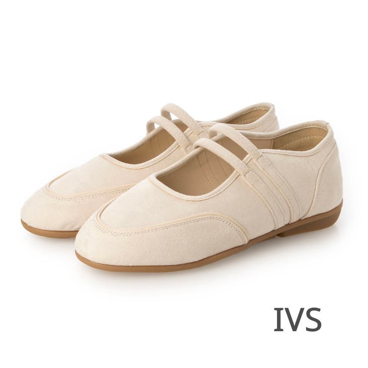 IVS(アイボリースエード) | 【ふかふか・軽量】ダブルベルトラウンドスニーカー | EVOL