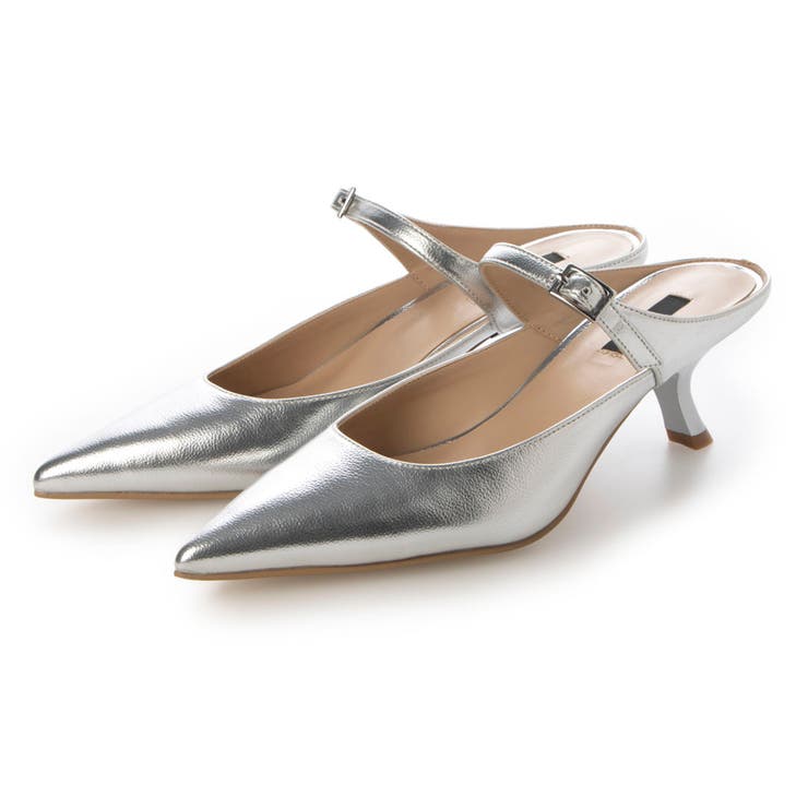 メリージェーンポインテッドミュール[品番：EVOW0000987]｜EVOL