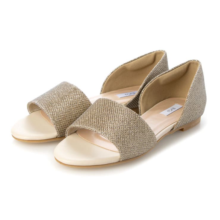 GD(ゴールド) | セパレートフラットサンダル | EVOL