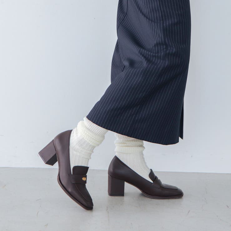 コイン6.5cmヒールローファー | EVOL | 詳細画像7 