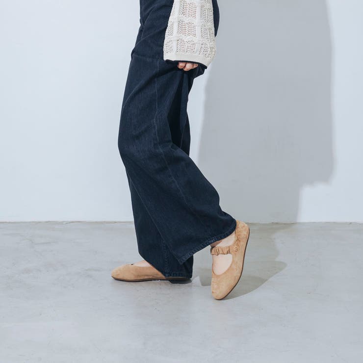 【軽量・柔らかい】ラウンドギャザーメリージェーンスニーカー | EVOL | 詳細画像7 