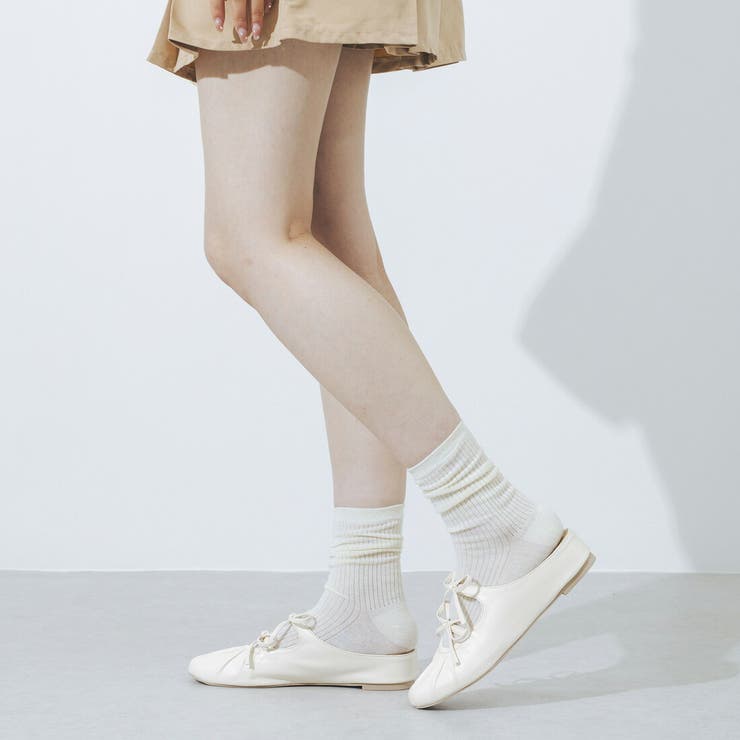 【柔らかい・軽量】ギャザーリボン4.5cmウエッジミュール | EVOL | 詳細画像9 