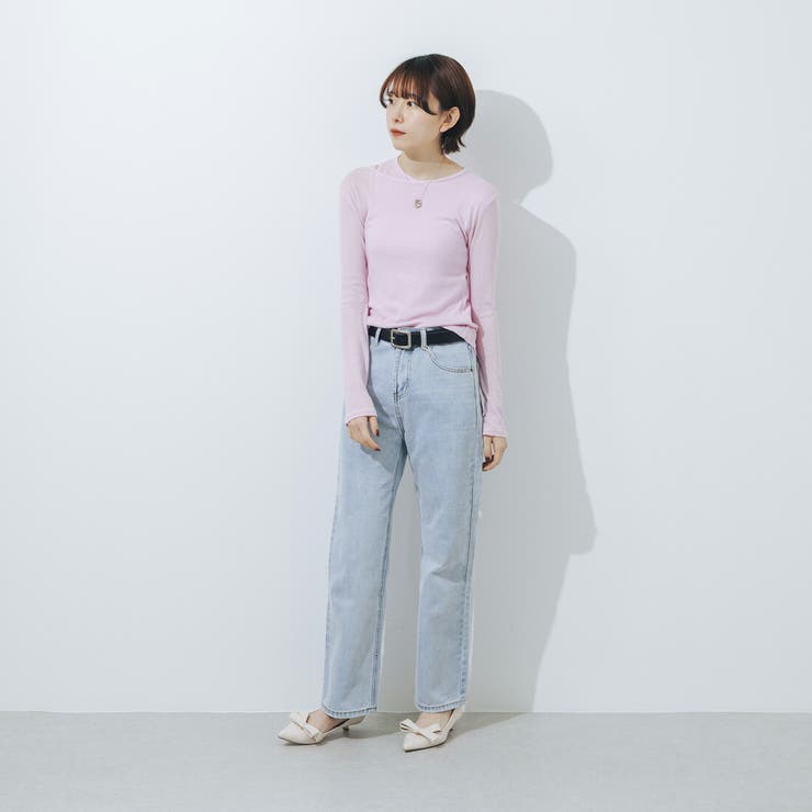 【ふかふか・リボン取り外し可】2WAYリボンポインテッド3.5cmパンプス | EVOL | 詳細画像10 