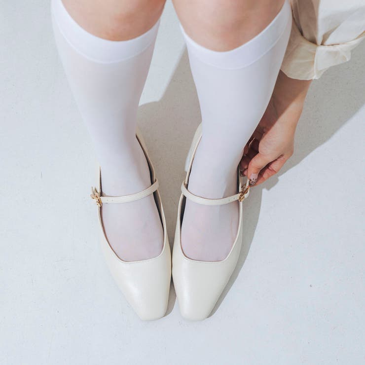 【柔らかい・クッション入り】ソフトスクエアメリージェーンパンプス | EVOL | 詳細画像9 