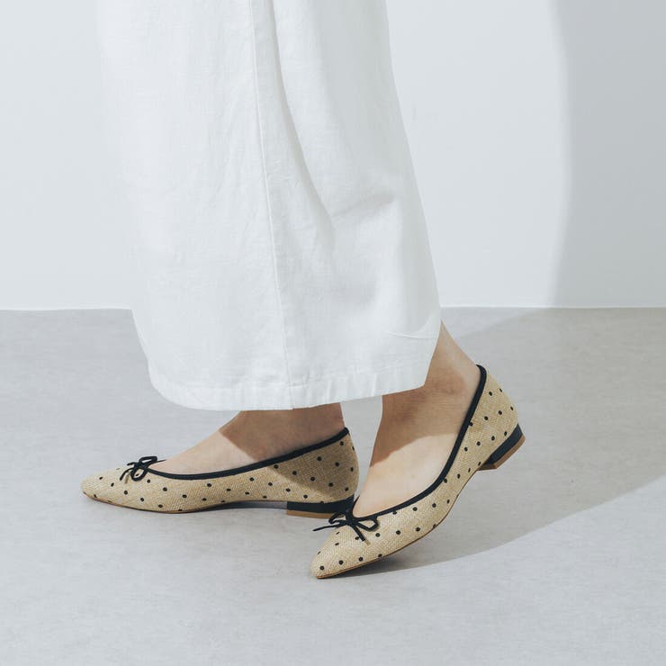 【ふかふか・軽量】ポインテッド2cmバレエシューズ | EVOL | 詳細画像8 