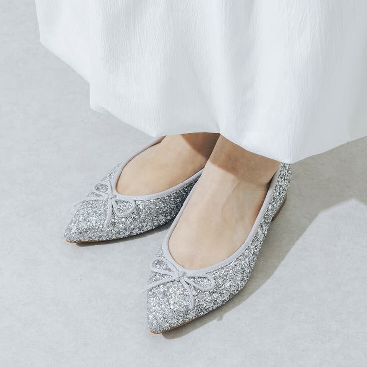 【ふかふか・軽量】ポインテッド2cmバレエシューズ | EVOL | 詳細画像3 