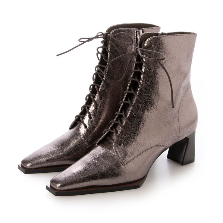 ETN(エタン) | 【S-LLサイズ展開・クッション入り】6cmレースアップショートブーツ | EVOL