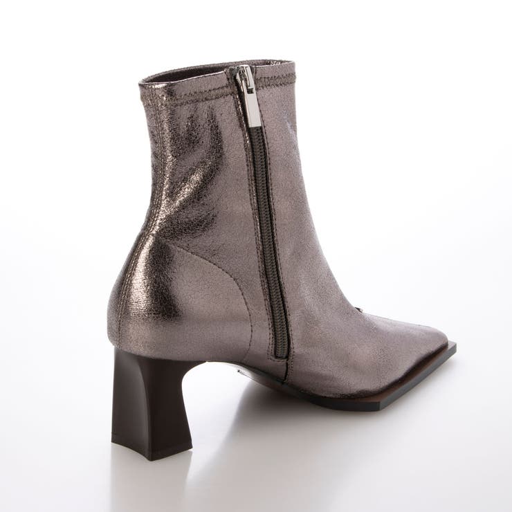 【S-LLサイズ展開・柔らかい】ストレッチ6cmショートブーツ | EVOL | 詳細画像10 