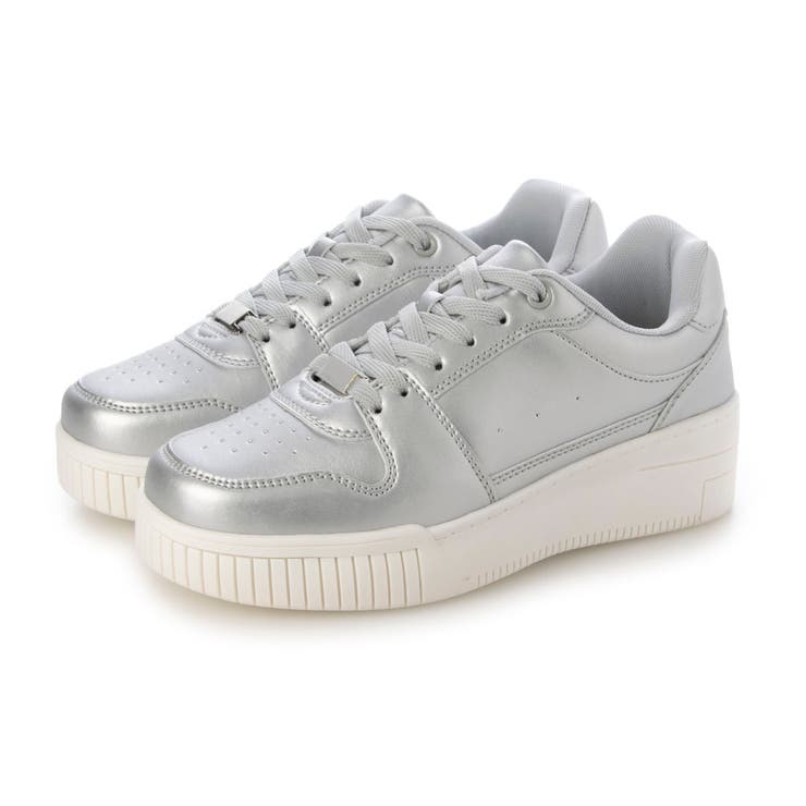 SV(シルバー) | レースアップスニーカー | EVOL