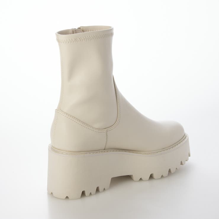 厚底サイドジップストレッチブーツ | EVOL | 詳細画像14 