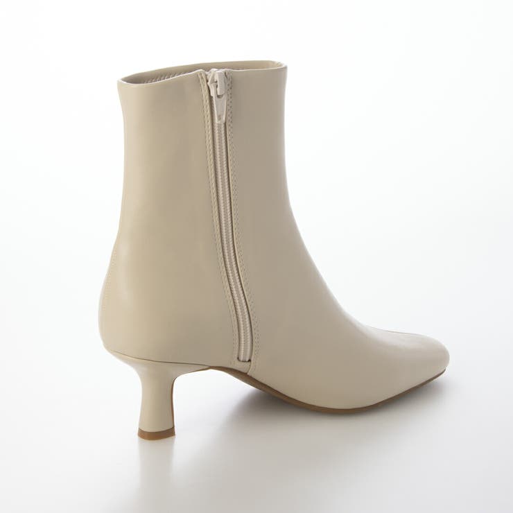 【晴雨兼用・滑りにくい】スクエア6cmショートブーツ | EVOL | 詳細画像10 