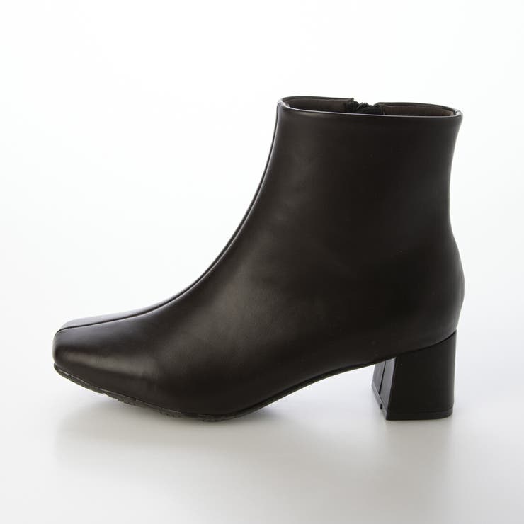 【晴雨兼用(一部カラー除く)・軽量】スクエア5cmセンターシームショートブーツ | EVOL | 詳細画像7 