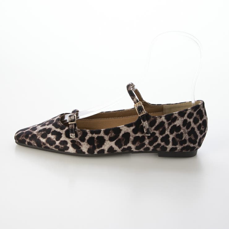 【ふかふか・軽量】ソフトダブルストラップフラットパンプス | EVOL | 詳細画像10 