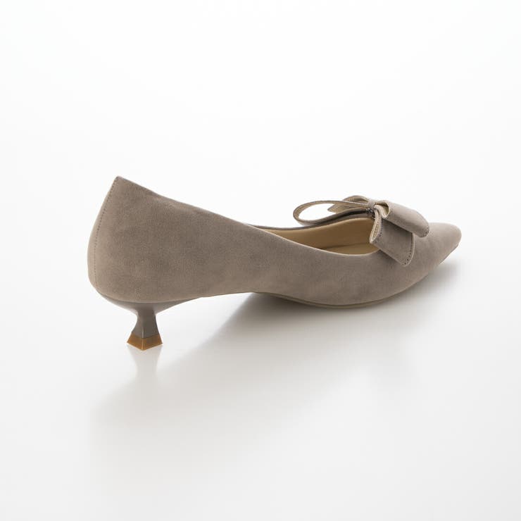 【ふかふか・リボン取り外し可】2WAYリボンポインテッドパンプス | EVOL | 詳細画像10 