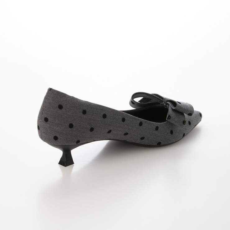 【ふかふか・リボン取り外し可】2WAYリボンポインテッドパンプス | EVOL | 詳細画像8 