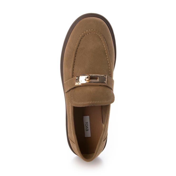 【クッション入り・柔らかい】バックルラウンドローファー | EVOL | 詳細画像8 