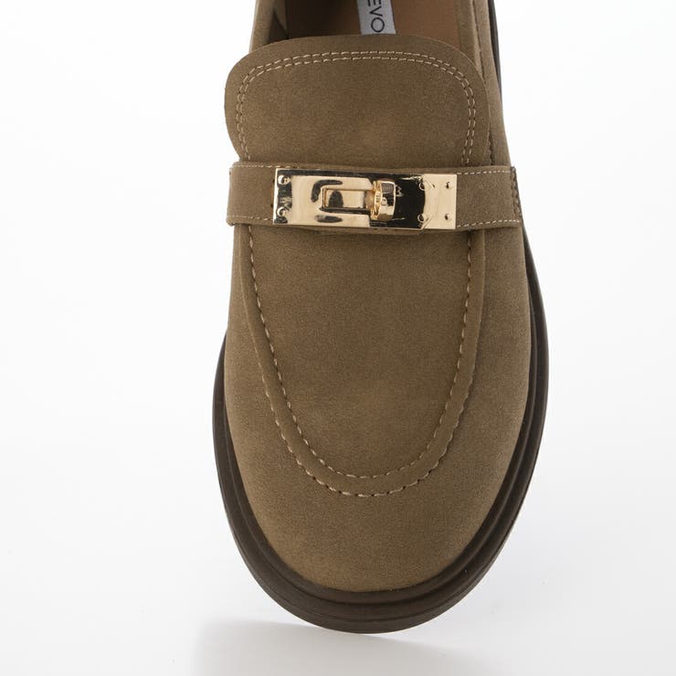 【クッション入り・柔らかい】バックルラウンドローファー | EVOL | 詳細画像9 