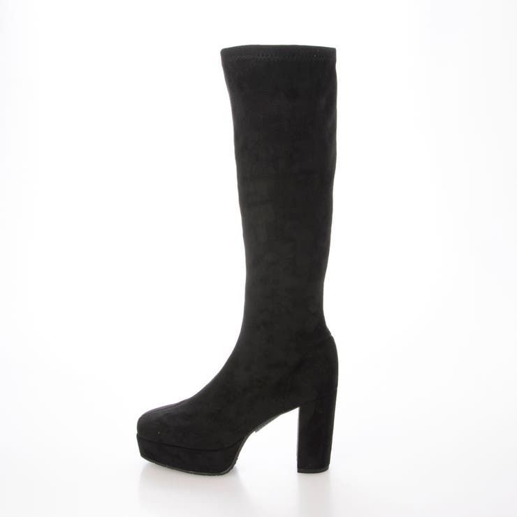 【晴雨兼用(一部カラー除く)・美脚効果あり】ストーム9.5cmストレッチブーツ | EVOL | 詳細画像7 