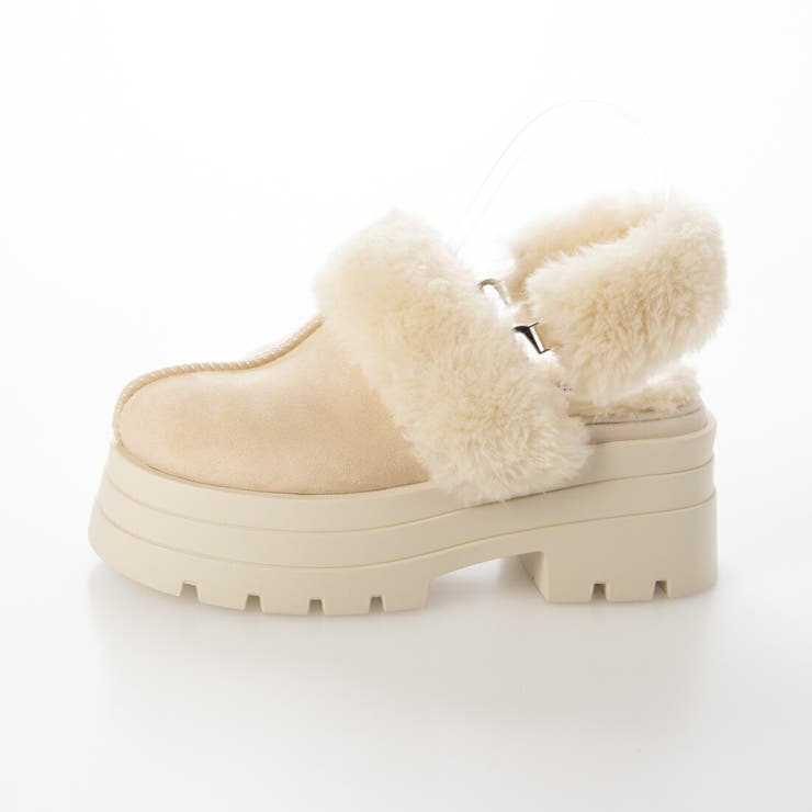 【ストラップ取り外し可・S-LLサイズ展開】2WAYムートンスリッポン | EVOL | 詳細画像7 