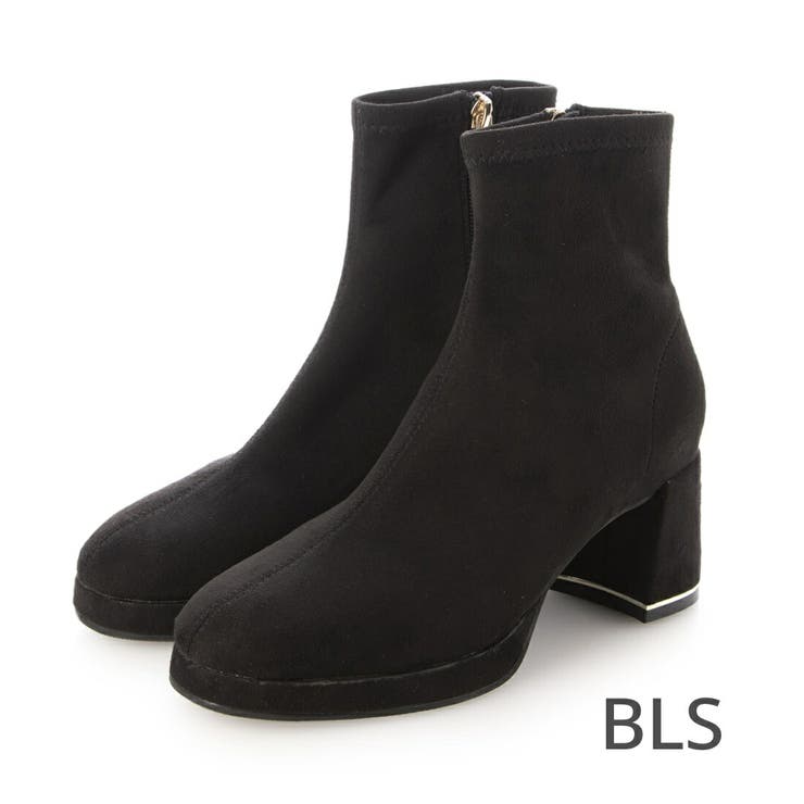 BLS(ブラックスエード) | 【S-LLサイズ展開・柔らかい】ストレッチ7cmショートブーツ | EVOL