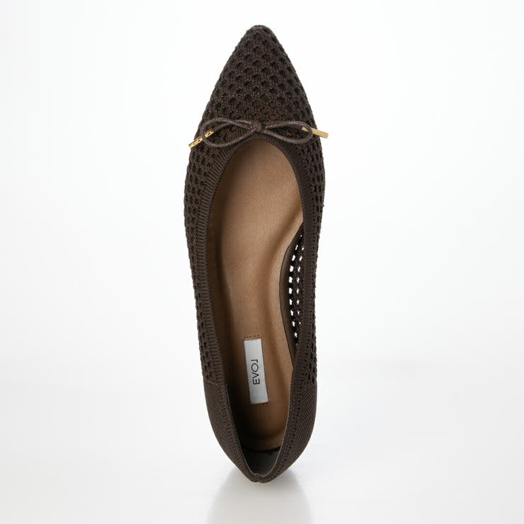 【軽量・クッション入り】ニットポインテッドバレエ | EVOL | 詳細画像15 