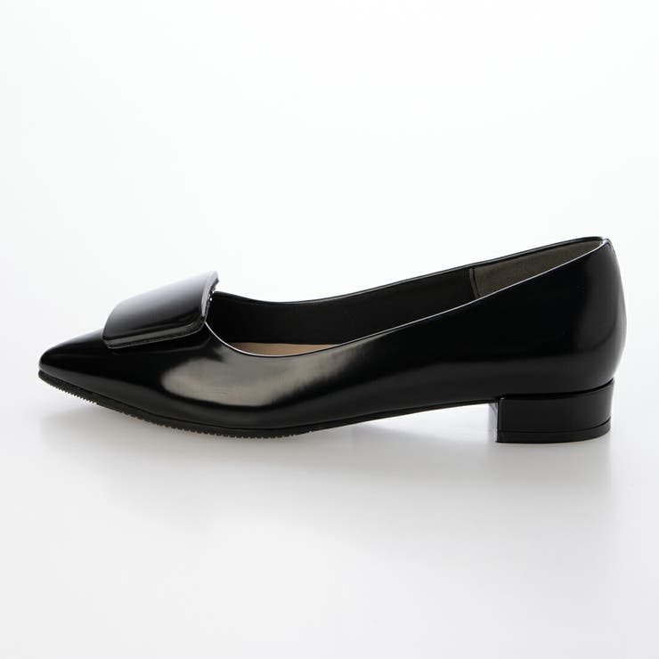 【晴雨兼用・ふかふか】晴雨兼用スクエアバックルパンプス | EVOL | 詳細画像13 