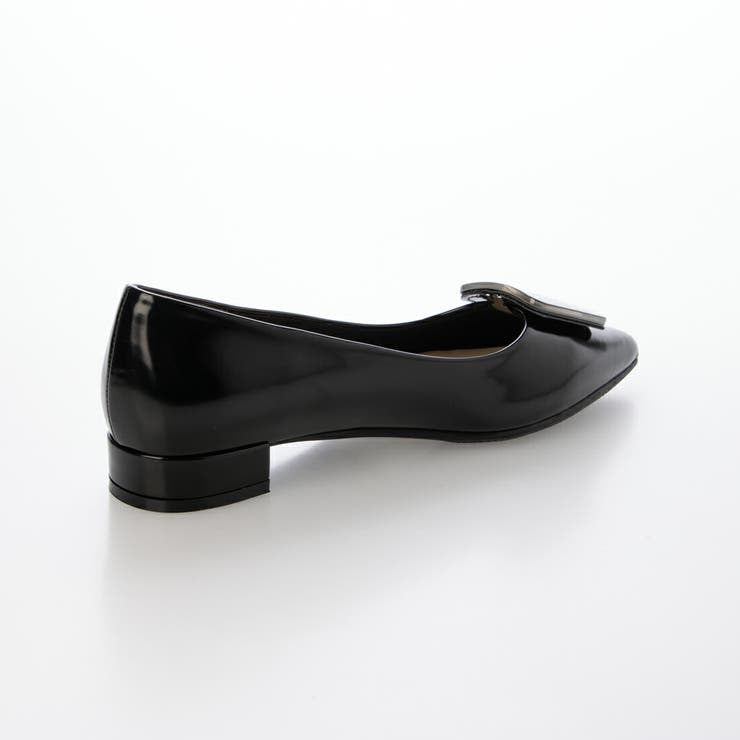 【晴雨兼用・ふかふか】晴雨兼用スクエアバックルパンプス | EVOL | 詳細画像14 