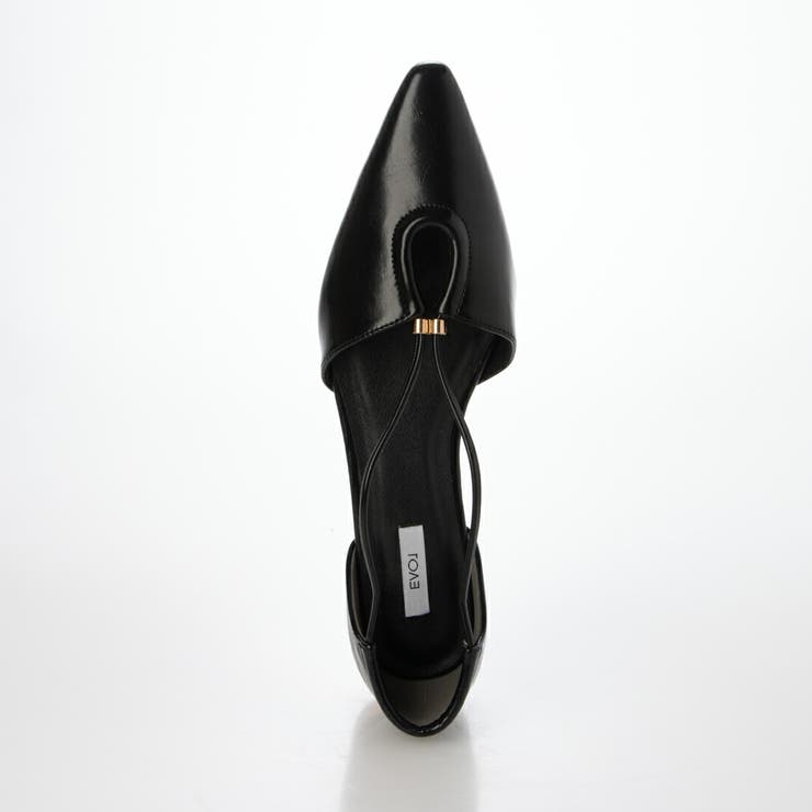 【柔らかい・クッション入り】メタルヒールストラップパンプス | EVOL | 詳細画像11 