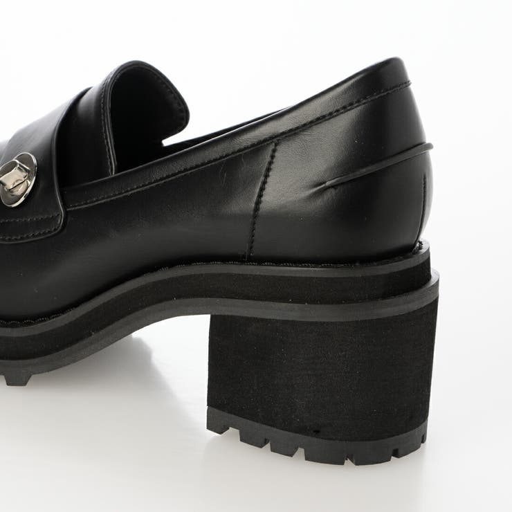 【柔らかい・クッション入り】6cmバックルローファー | EVOL | 詳細画像15 