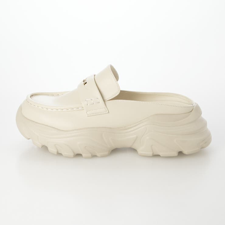 【S-LLサイズ展開・軽量】スニーカーソールローファーミュール | EVOL | 詳細画像13 