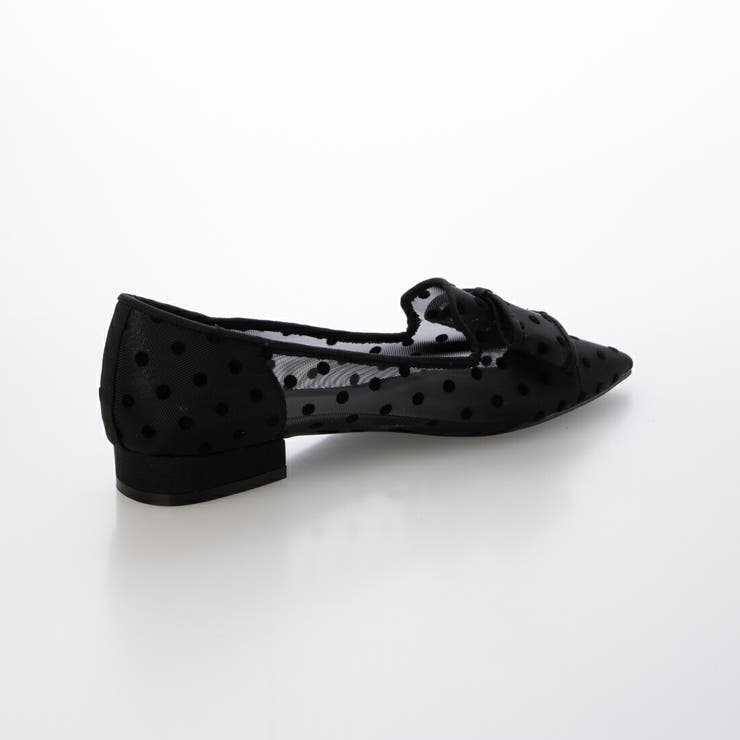 【柔らかい・クッション入り】チュールリボンモチーフパンプス | EVOL | 詳細画像10 