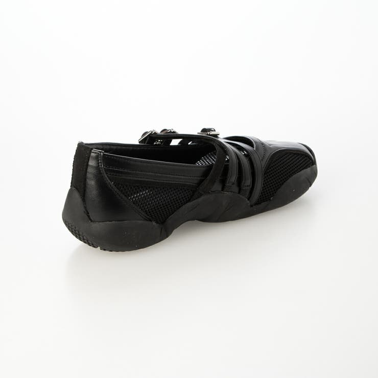 【S-LLサイズ展開・クッション入り】クロスメッシュメリージェーンスニーカー | EVOL | 詳細画像11 