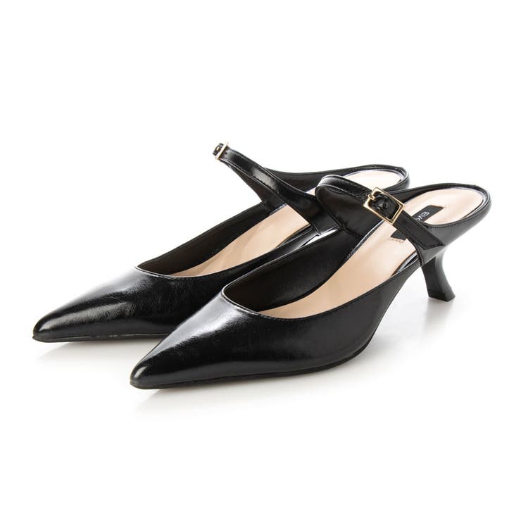 メリージェーンポインテッドミュール[品番：EVOW0000987]｜EVOL