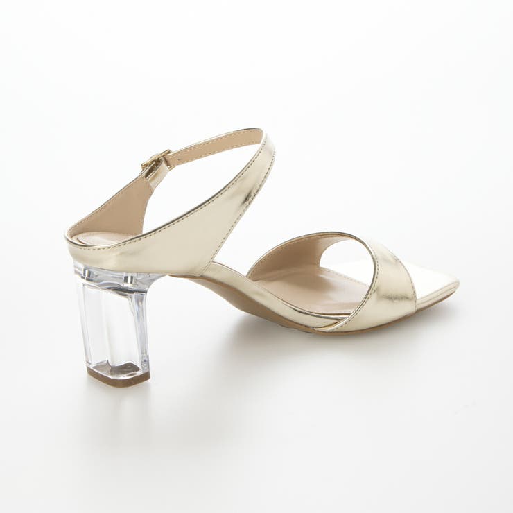 スクエアクリアヒールサンダル | EVOL | 詳細画像8 